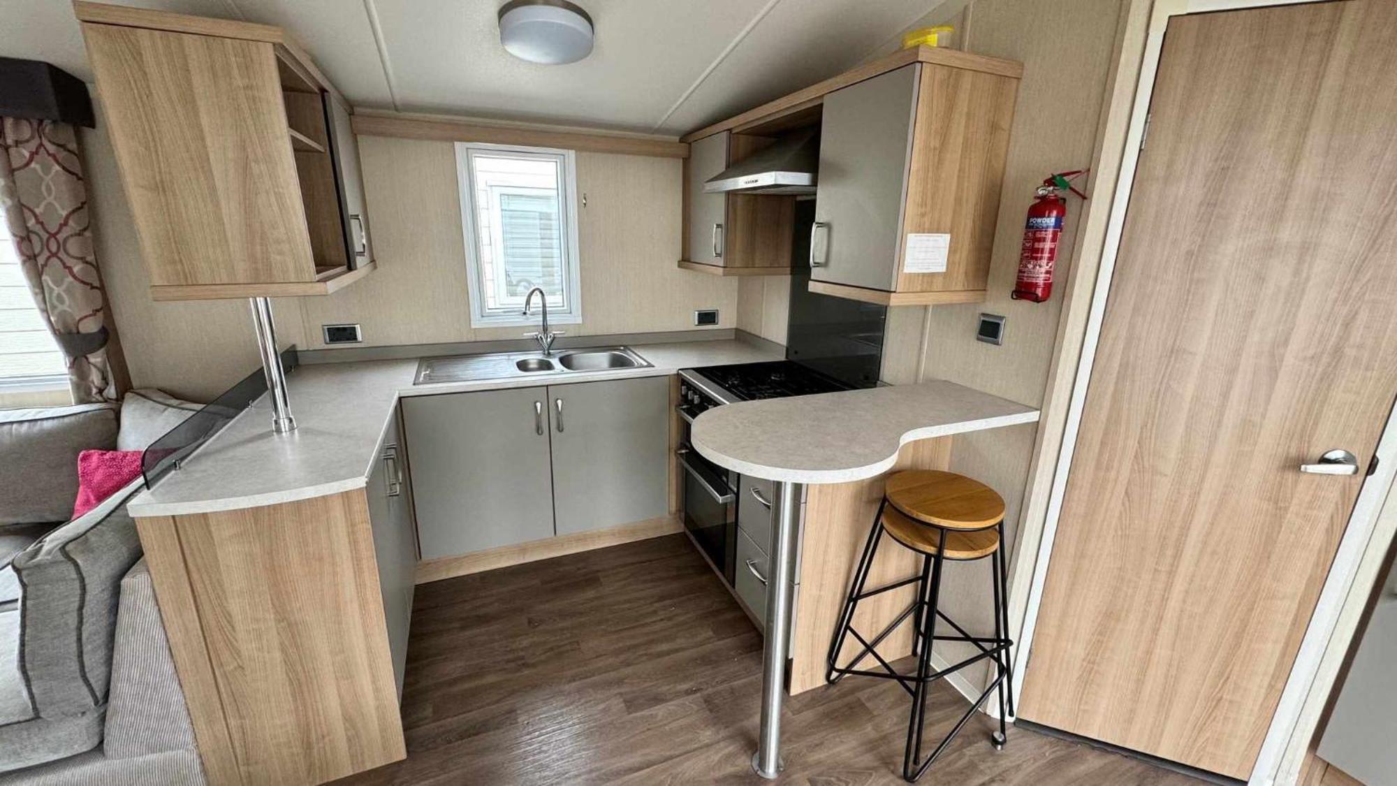8 Berth Deluxe Caravan Palm Grove 142 Golden Palm Chapel St Leonards Esterno foto